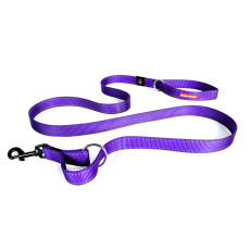EZYDOG Vario 6 Leash Purple Color 法力歐6多功能牽繩 (紫色)  25mm X183cm